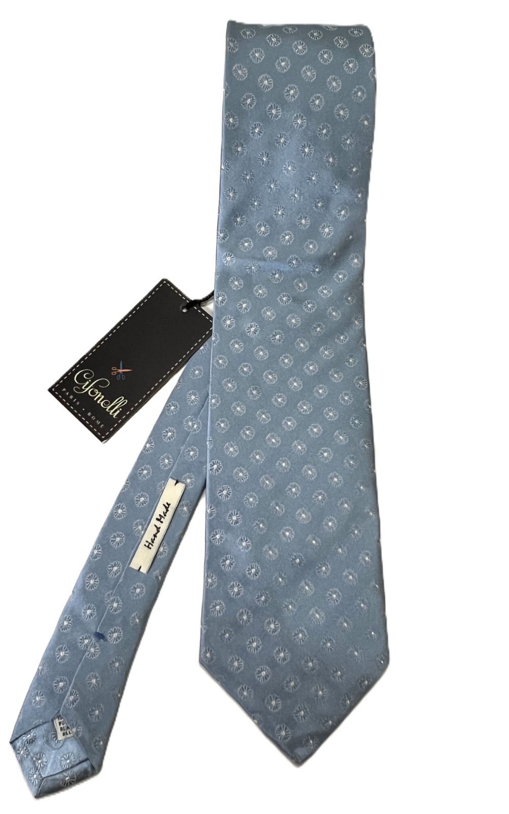 NWT Cifonelli Ties 100% Silk Hand Made Made in Italy MSRP $160 Blue w/ pattern NWT Cifonelli Ties 100% Silk Hand Made Made in Italy MSRP $160 Blue w/ pattern
