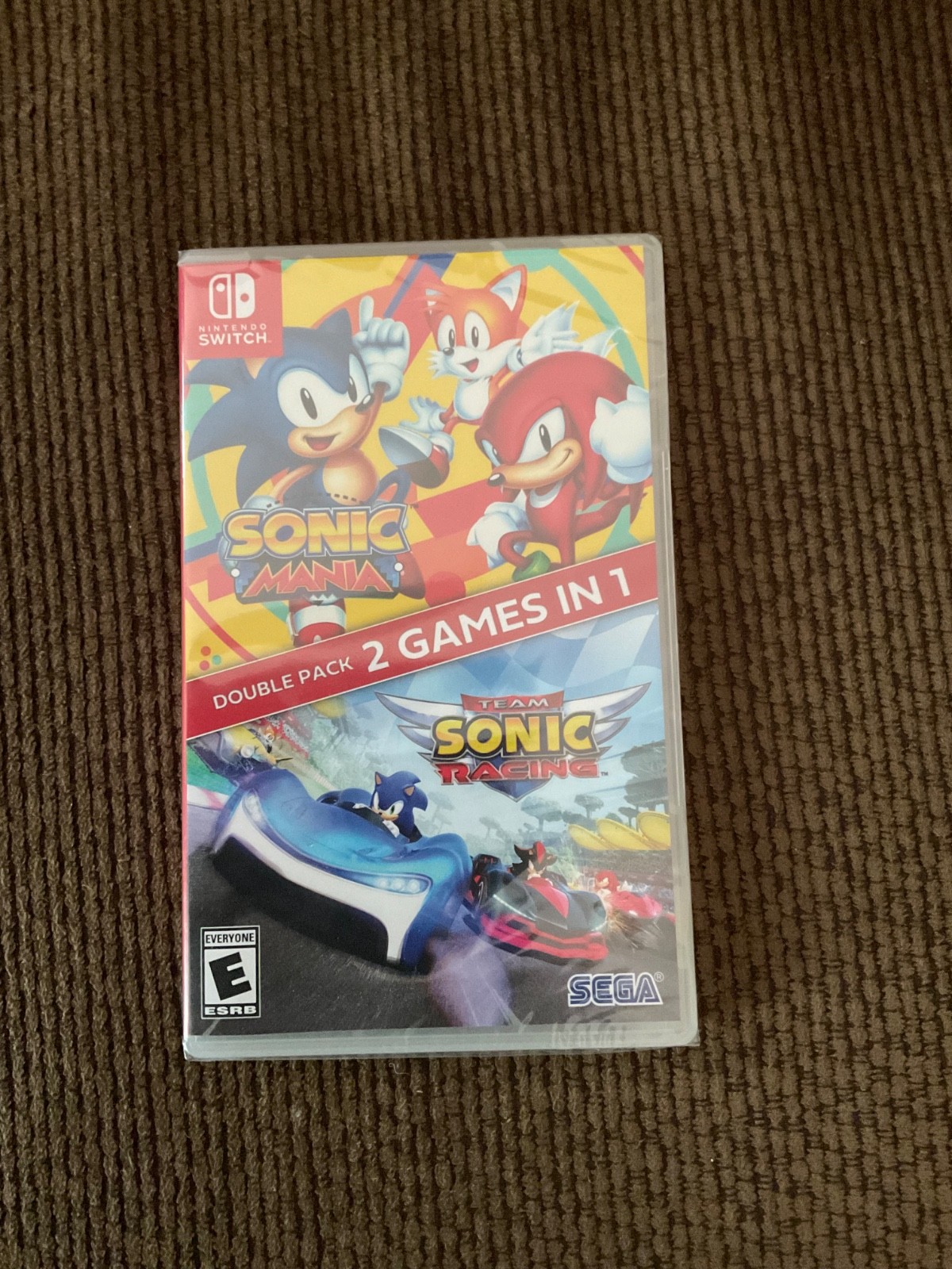 Sonic Mania + Team Sonic Racing Double Pack - Nintendo Switch Sonic Mania + Team Sonic Racing Double Pack - Nintendo Switch