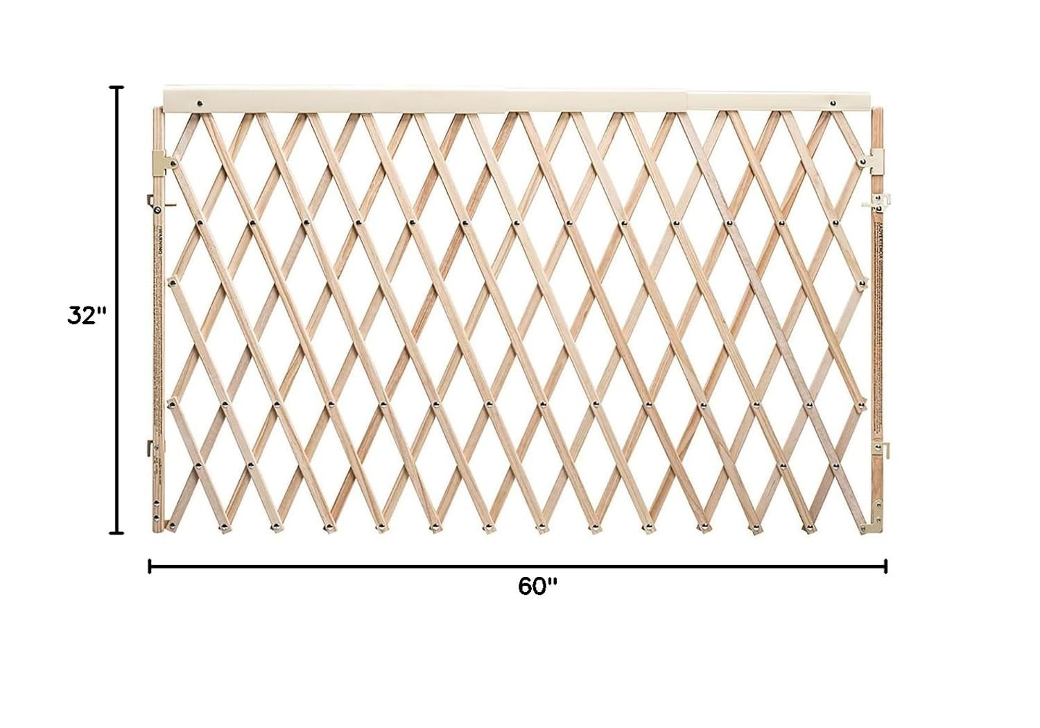 Expansion Walk-Thru Room Divider Baby Gate (Natural Wood) Expansion Walk-Thru Room Divider Baby Gate (Natural Wood)