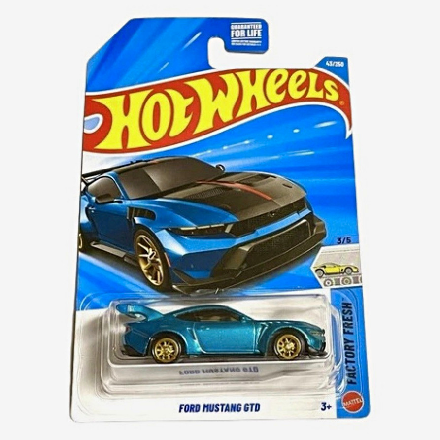 STH Hot Wheels Factory Fresh 2025 Ford Mustang GTD Blue 1:64 Diecast