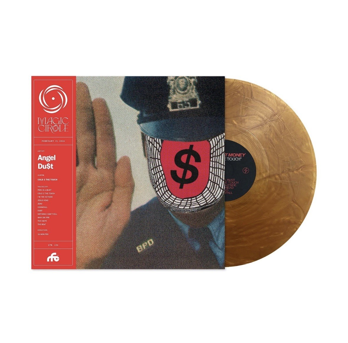 Angel Du$t - COLD 2 THE TOUCH / Vinyl LP Copper #'ed/150 OBI Angel Du$t - COLD 2 THE TOUCH / Vinyl LP Copper #'ed/150 OBI