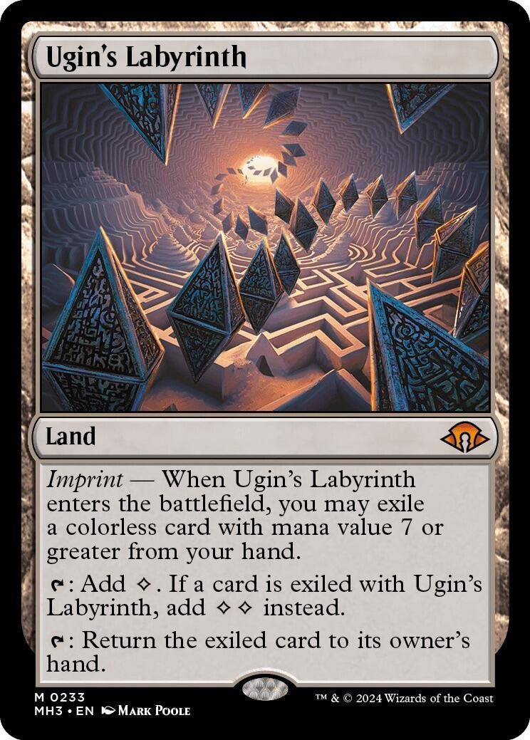 Ugin's Labyrinth - 233 - NM - Modern Horizons 3 Ugin's Labyrinth - 233 - NM - Modern Horizons 3