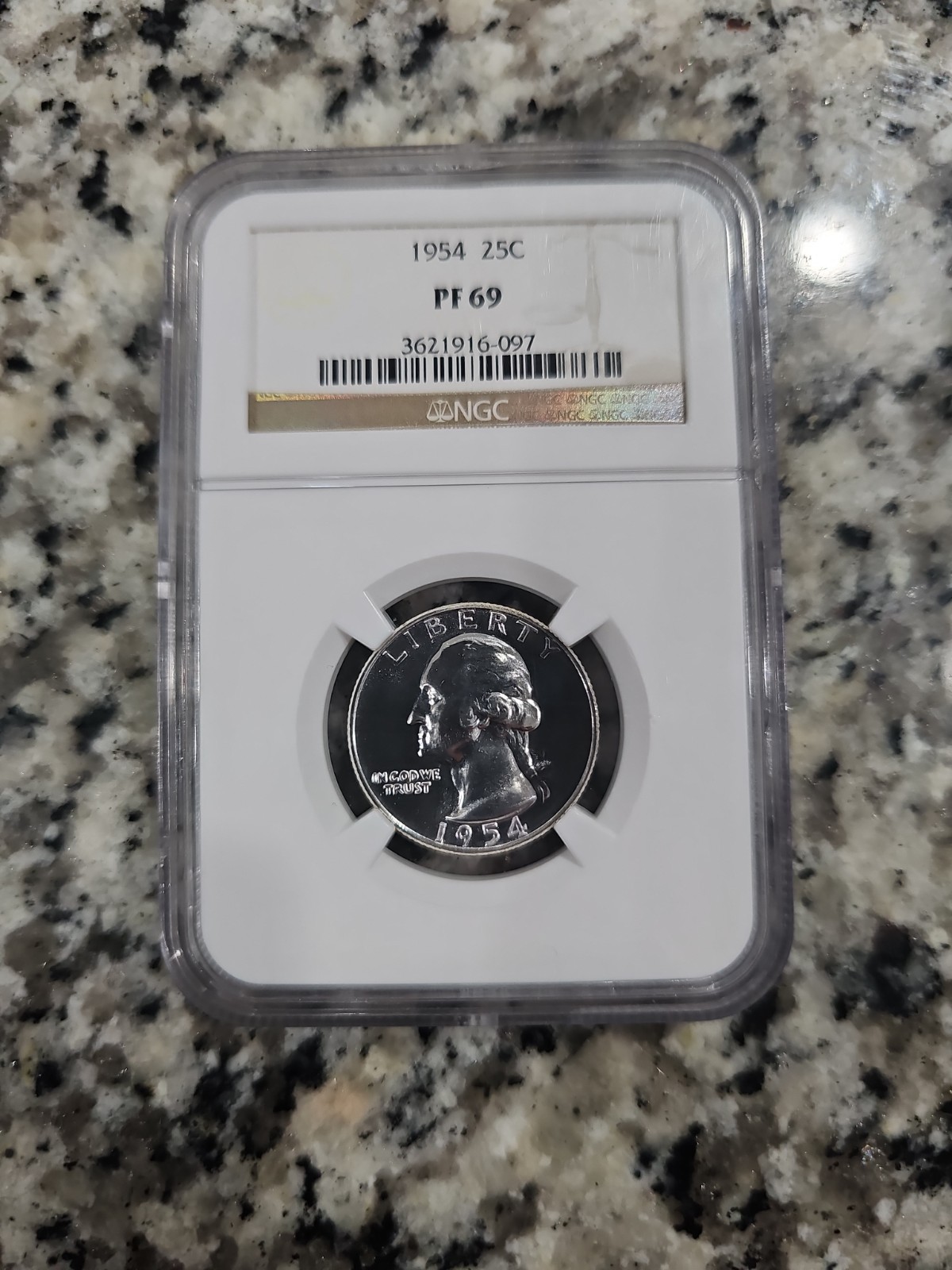 ULTRA RARE 1954 25C \