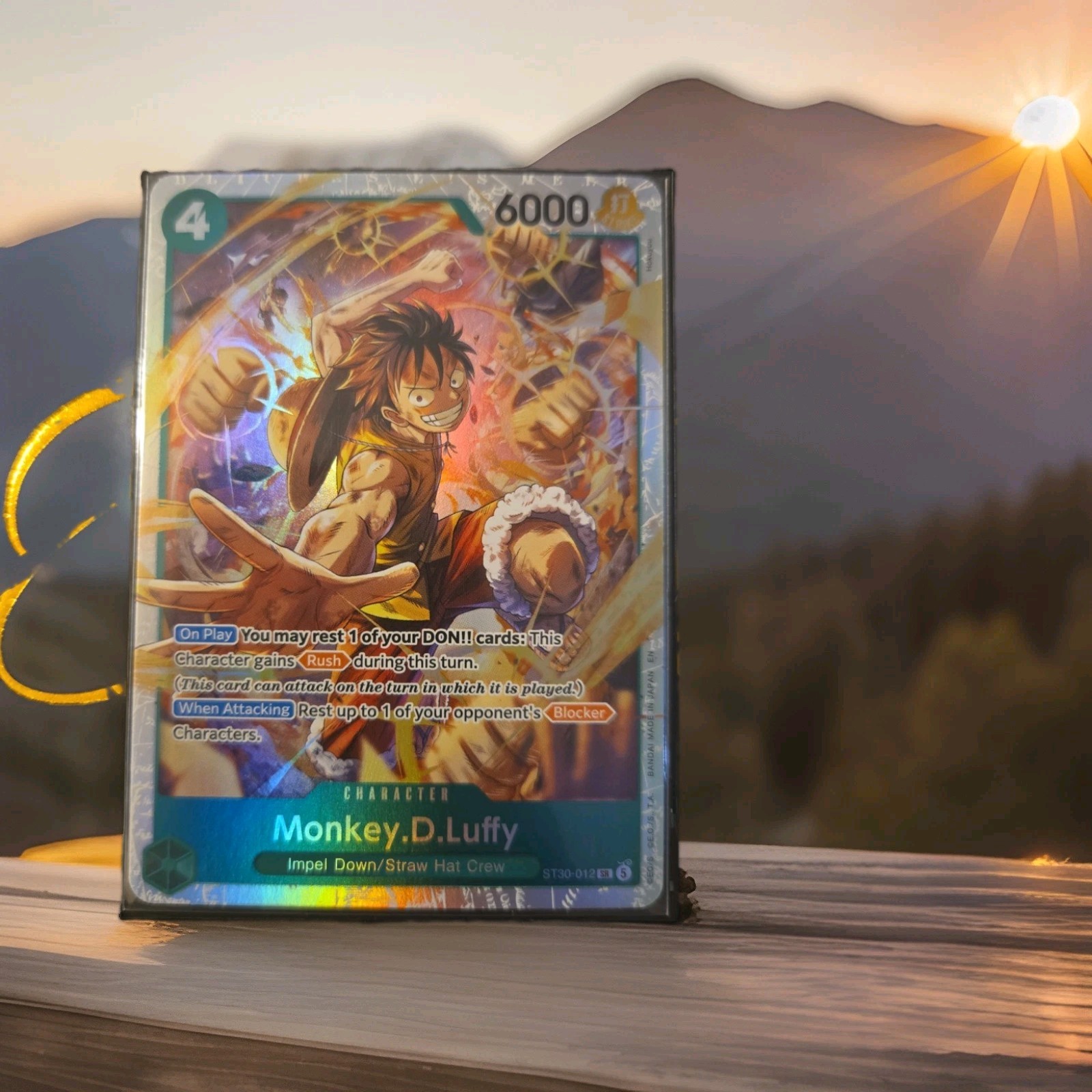 One Piece TCG - Monkey.D.Luffy ST30-012 Starter Deck EX: Luffy & Ace Foil NM One Piece TCG - Monkey.D.Luffy ST30-012 Starter Deck EX: Luffy & Ace Foil NM
