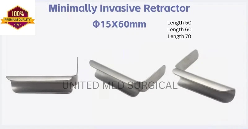 UBE Spinal Endoscope Working Casing Dual Channel Retractor 3 Pcs Set