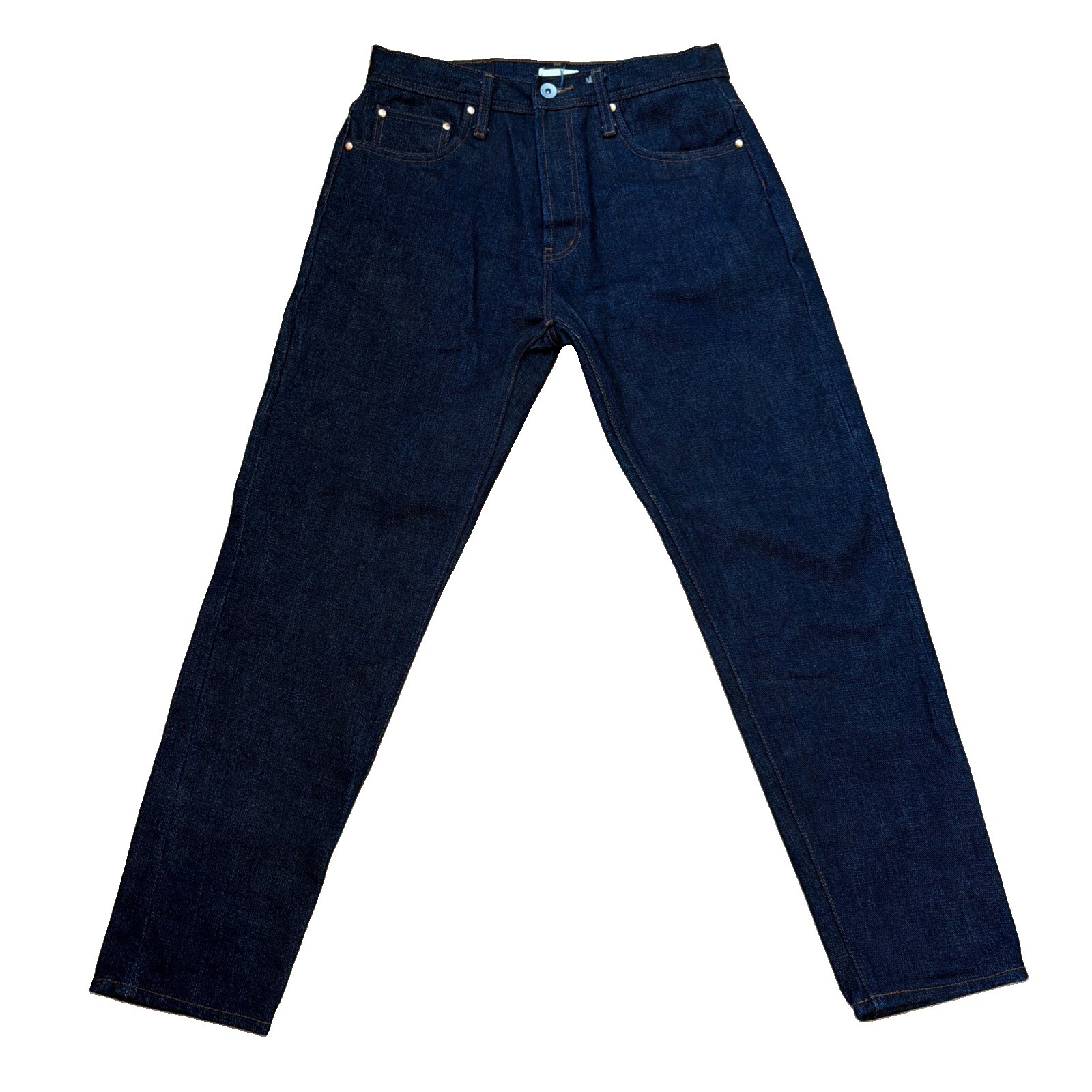 Unbranded Brand Selvedge Relaxed Tapered 21oz Jeans pants Mens 33x31 UB621 Unbranded Brand Selvedge Relaxed Tapered 21oz Jeans pants Mens 33x31 UB621