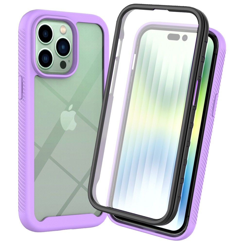 Shockproof Clear Case with Screen Protector For iPhone 17 16 15 14 13 12 Pro Max