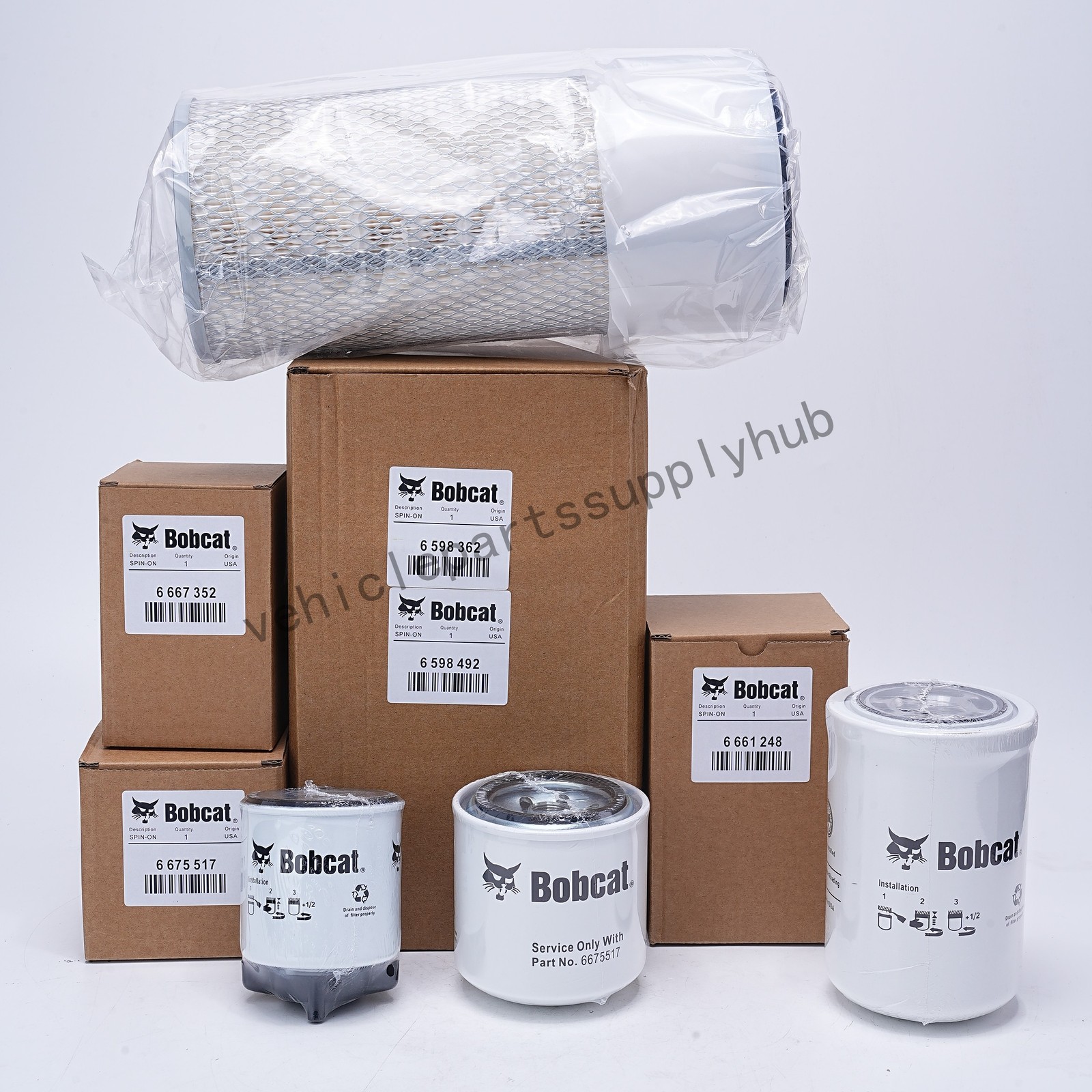 Filter Kit Fit For Bobcat Skid Steer Loader 773G S130 S150 S160 S175 S185 S205