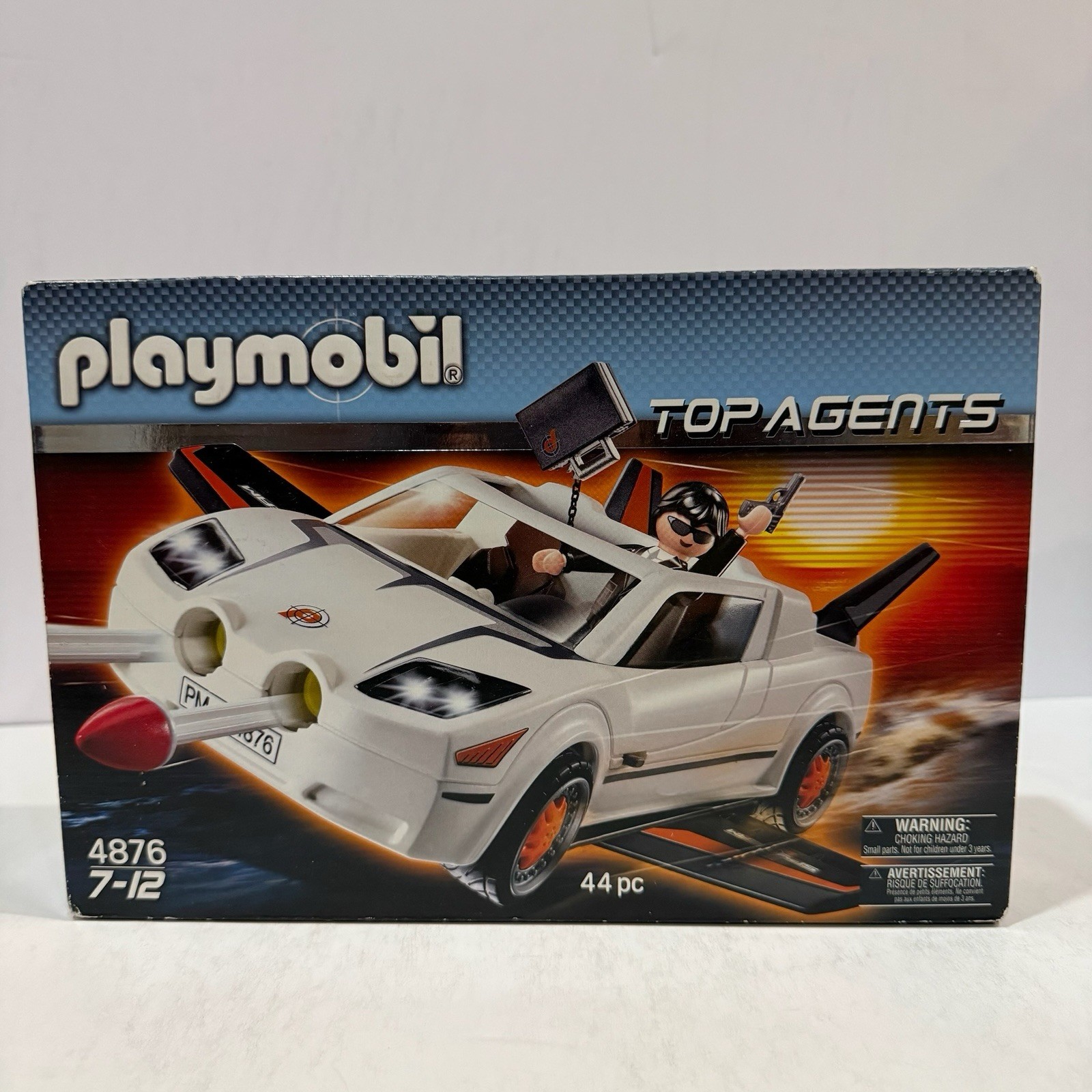 PLAYMOBIL 4876 Secret Agent Super Racer Top Agents Race Spy Car NEW in BOX PLAYMOBIL 4876 Secret Agent Super Racer Top Agents Race Spy Car NEW in BOX
