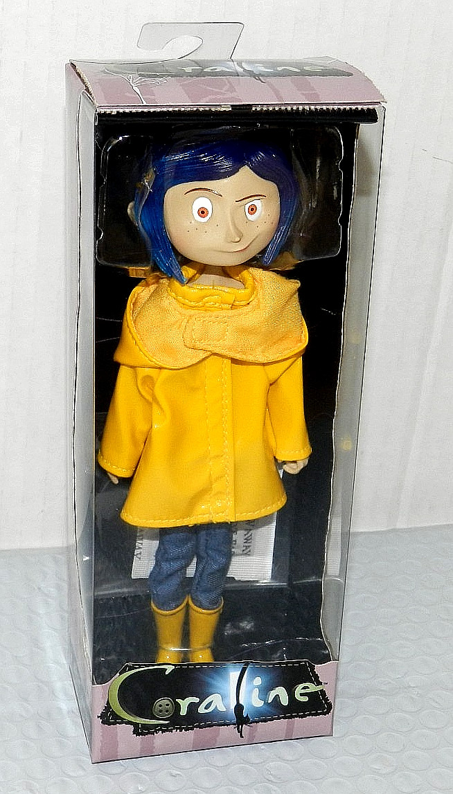CORALINE IN RAINCOAT BENDY NEW 7\ CORALINE IN RAINCOAT BENDY NEW 7\
