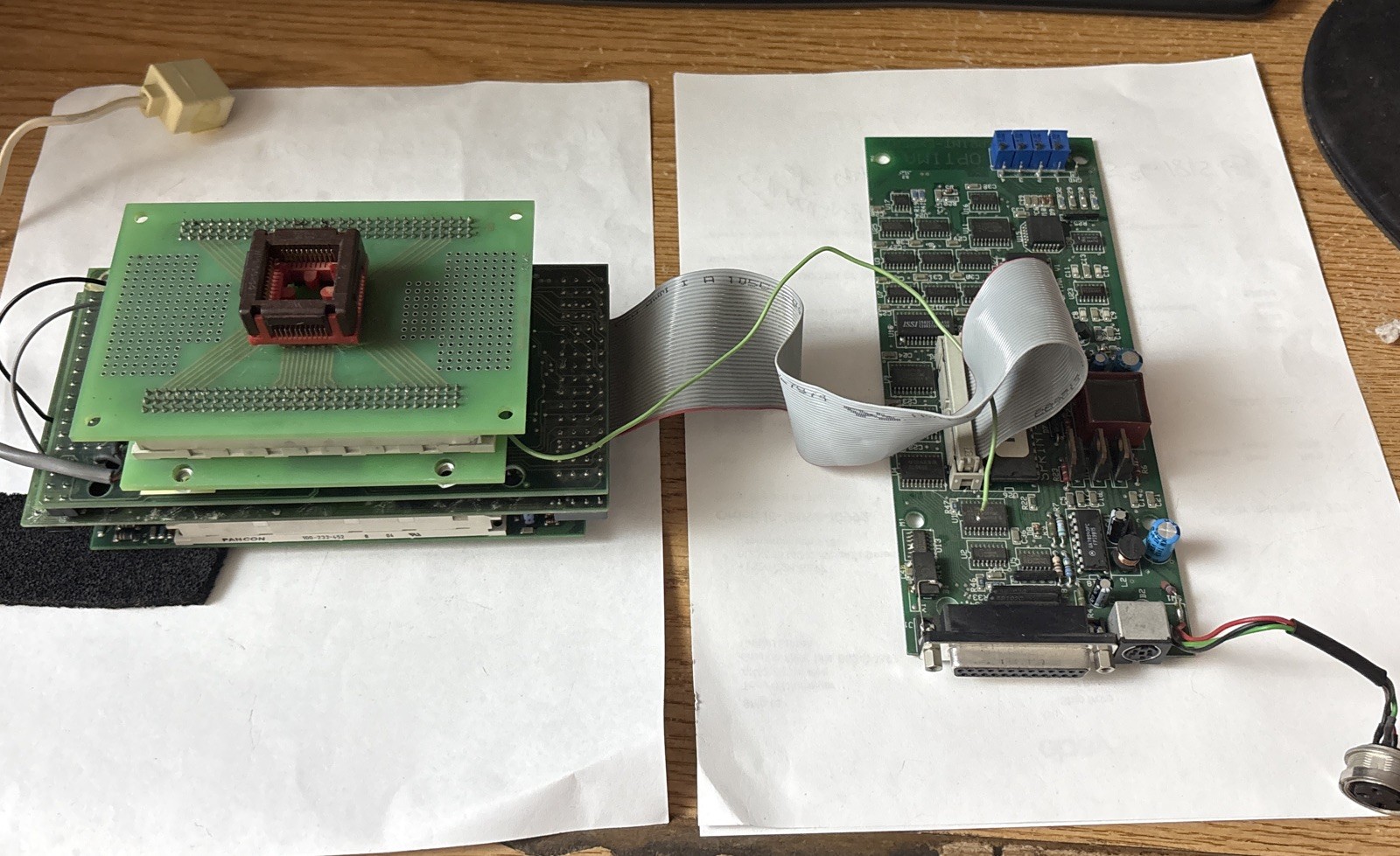 Vintage SMS Sprint Programmer Multi-Board Adapter  Model 207 BV7DEC1 BGA Socket