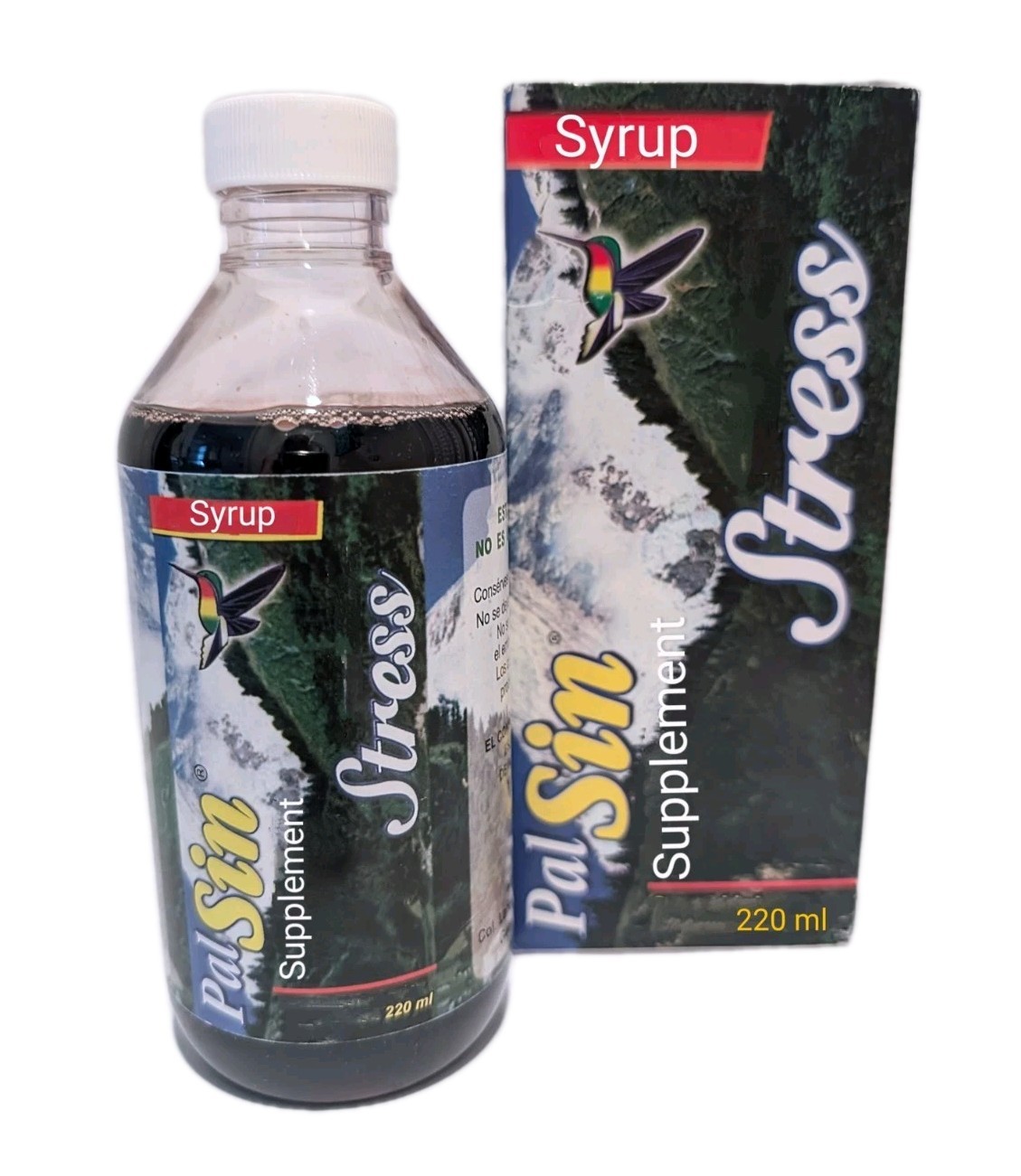Pal Sin Stress Syrup, High Strength, stress Relief Syrup 220ml Pal Sin Stress Syrup, High Strength, stress Relief Syrup 220ml