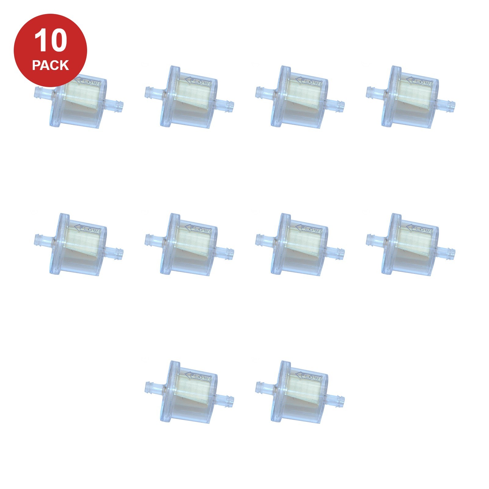 10 Pack Rotary Fuel Line Filter 1/4\
