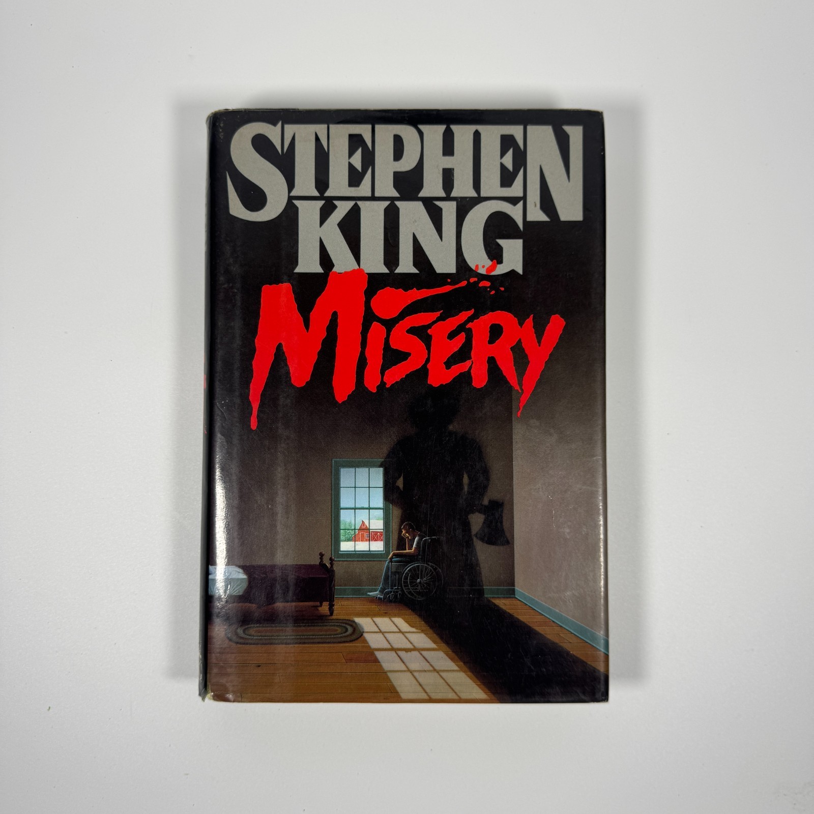 Misery by Stephen King (1987) FIRST US Edition 1st Printing HC /DJ $18.95 