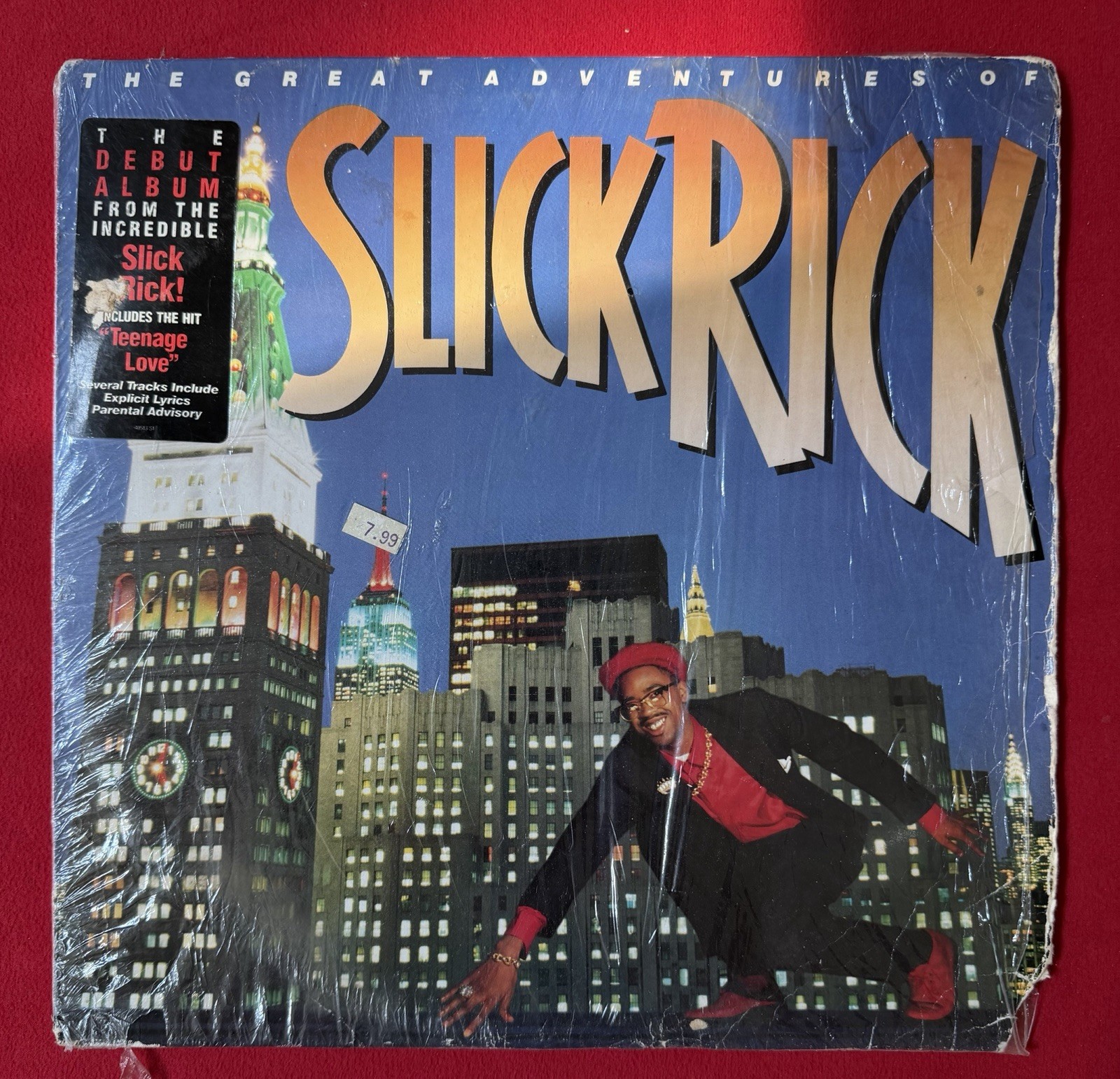 Slick Rick The Great Adventures of Slick Rick Vinyl LP 1988 Def Jam OP Slick Rick The Great Adventures of Slick Rick Vinyl LP 1988 Def Jam OP
