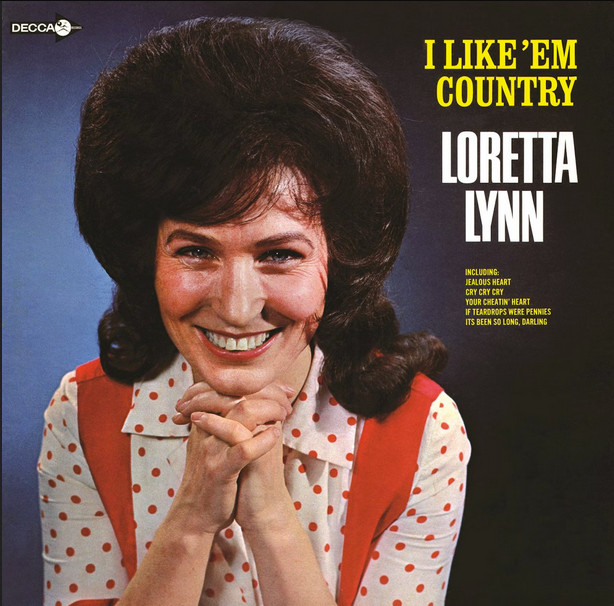 Loretta Lynn – I Like 'Em Country (1966) Mono Decca 1st press vinyl brand new Loretta Lynn – I Like 'Em Country (1966) Mono Decca 1st press vinyl brand new