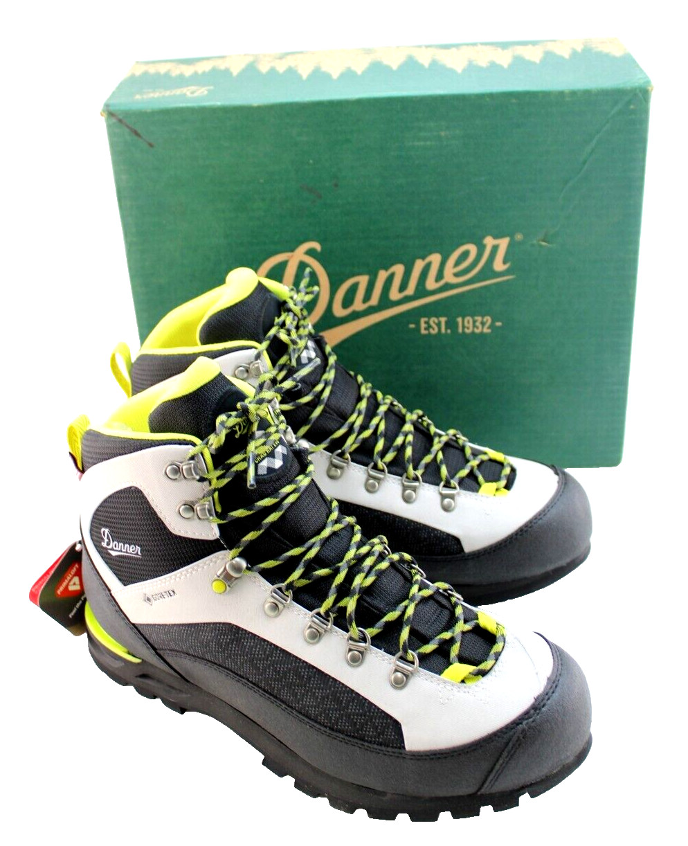 DANNER Crag Rat EVO Size 11 D Ice /Black Gore-Tex Men\'s Hiking Boots RETAIL $379