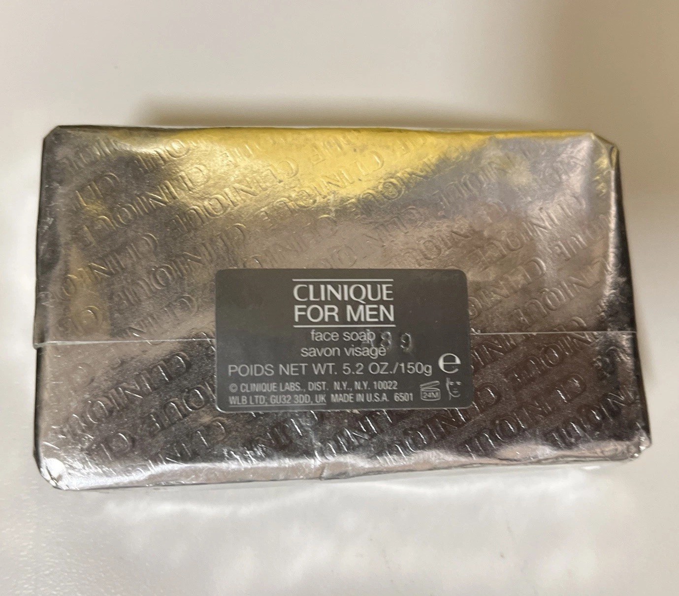 Clinique For Men Face Soap 5.2 oz / 150g Sealed Discontinued
