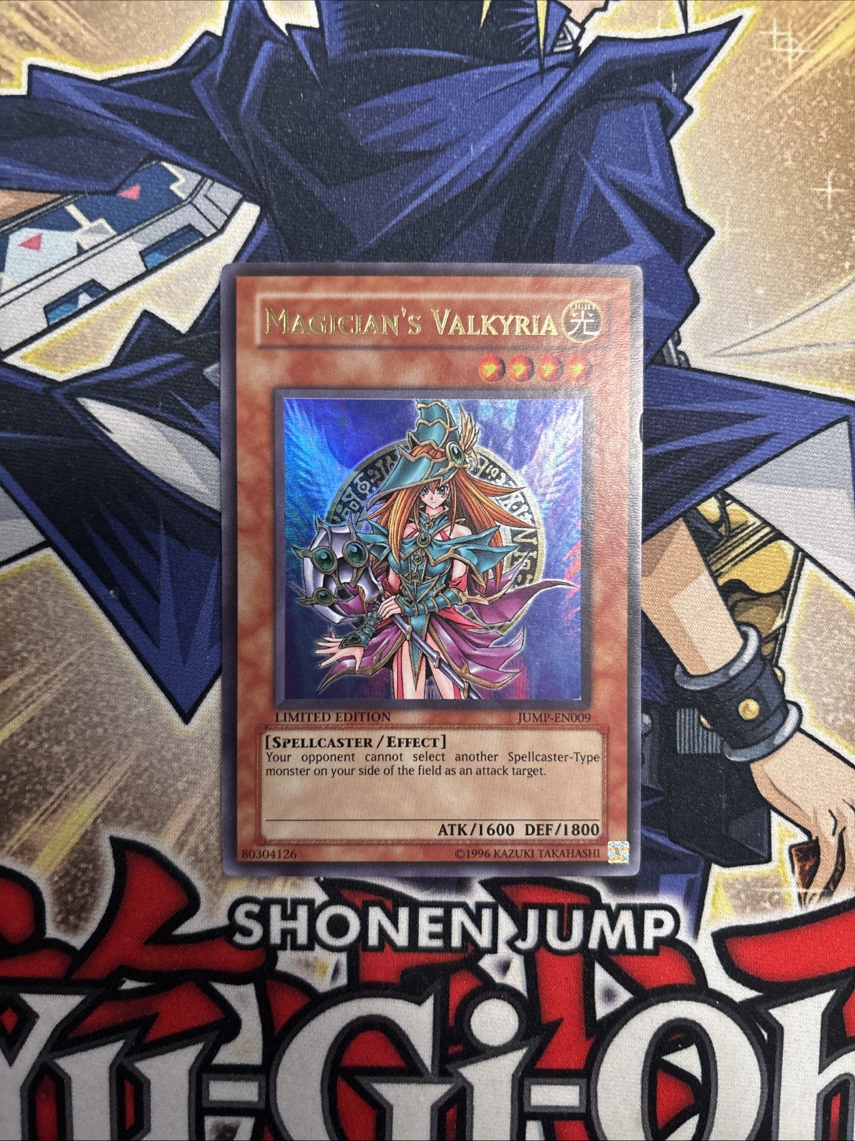 Yugioh Magician’s Valkyria JUMP-EN009 Ultra Rare Limited Edition MP
