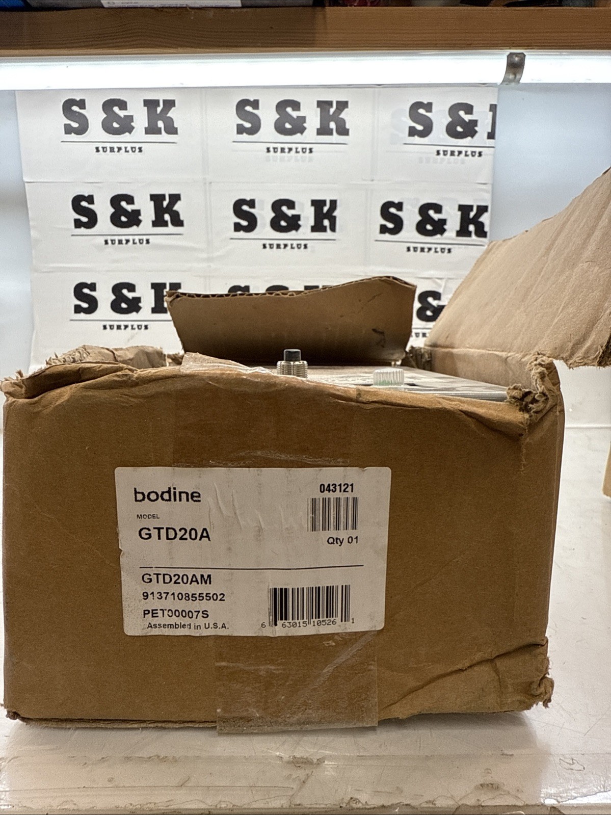 Bodine GTD20A Bodine GTD20A