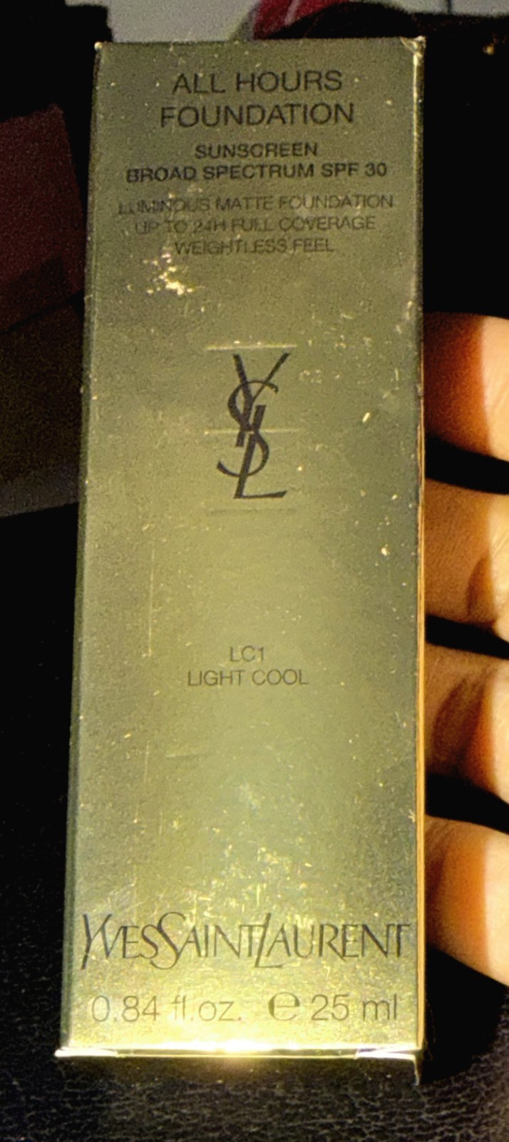 Yves Saint Laurent All Hours Luminous Natural Matte Foundation with SPF 30 Yves Saint Laurent All Hours Luminous Natural Matte Foundation with SPF 30