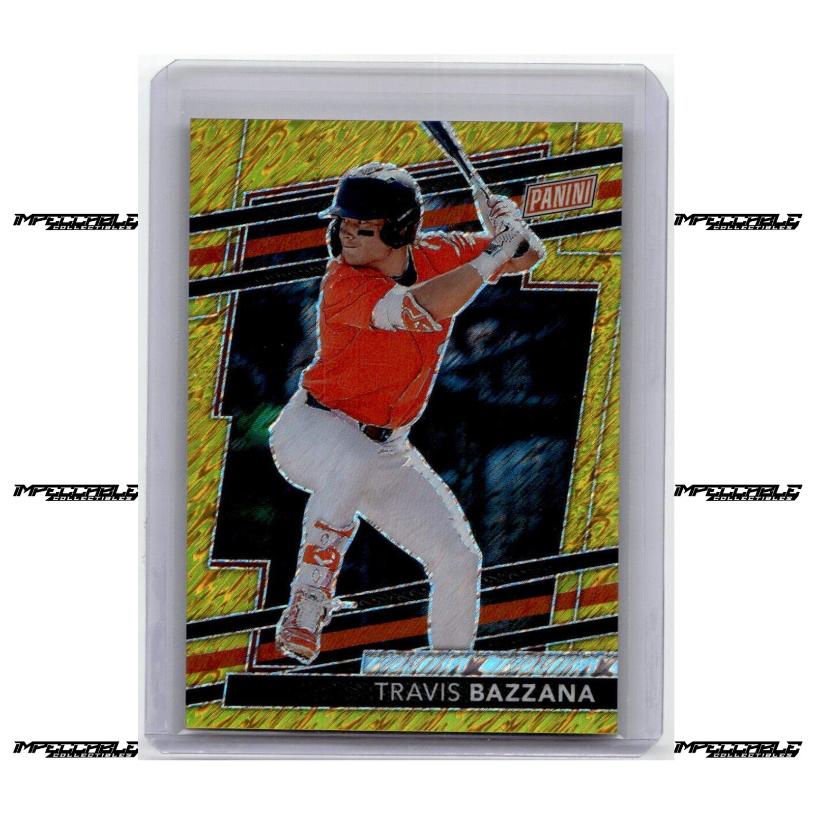 2024 Panini NSCC VIP - Gold Shimmer #RP9 Travis Bazzana Rookie 4/10 Prospect 2024 Panini NSCC VIP - Gold Shimmer #RP9 Travis Bazzana Rookie 4/10 Prospect