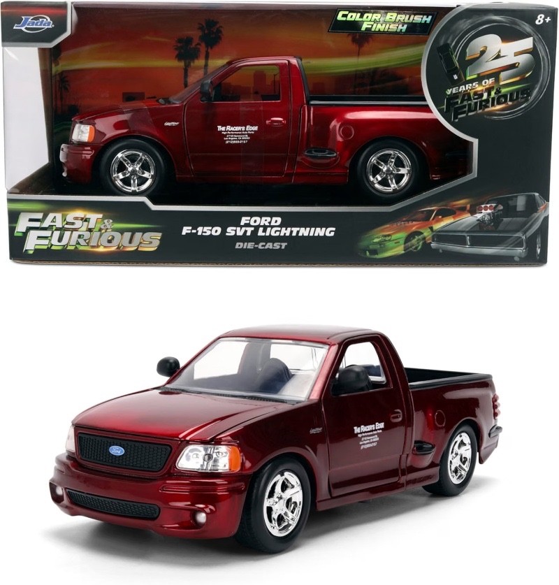 Jada 1:24 Fast & Furious 25Years Brian\'s Ford F-150 SVT Lightning 37876 Jada 1:24 Fast & Furious 25Years Brian\'s Ford F-150 SVT Lightning 37876