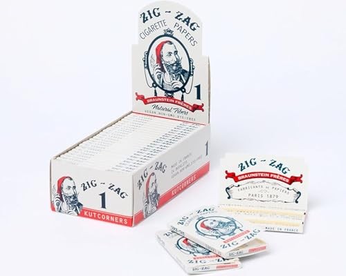 ZIG-ZAG Rolling Papers KutCorners (70mm) - (24-Pack) Vintage [Limited Edition]