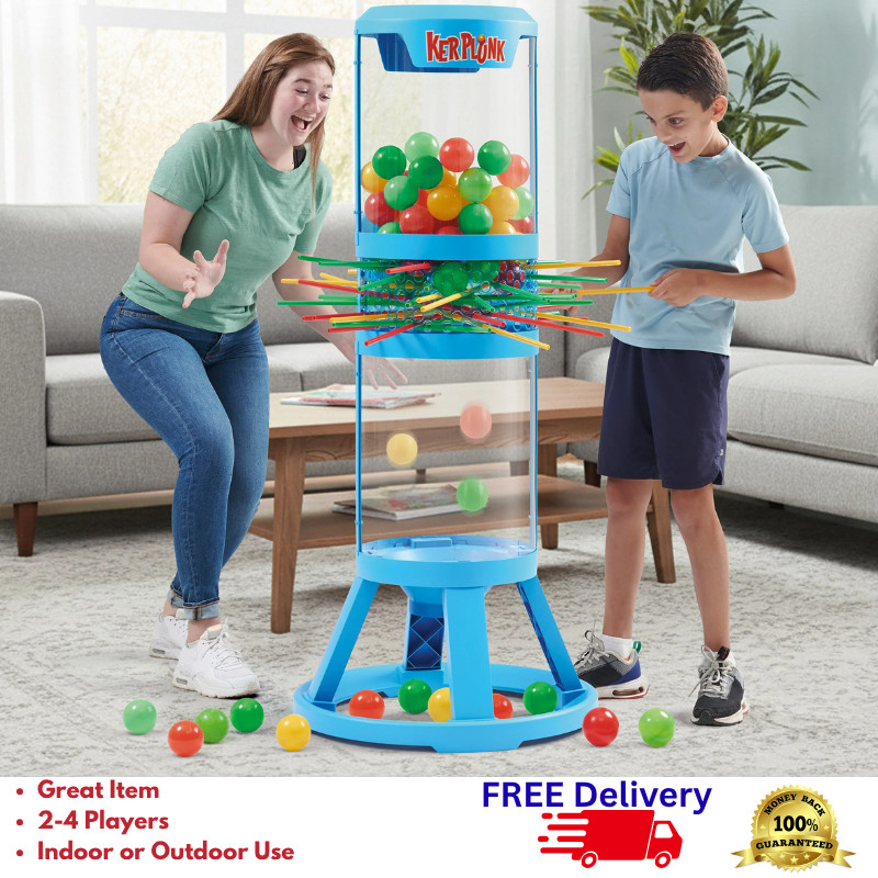 Giant KerPlunk Game Indoor Outdoor Family Fun Party Kids Classic Toy Set New