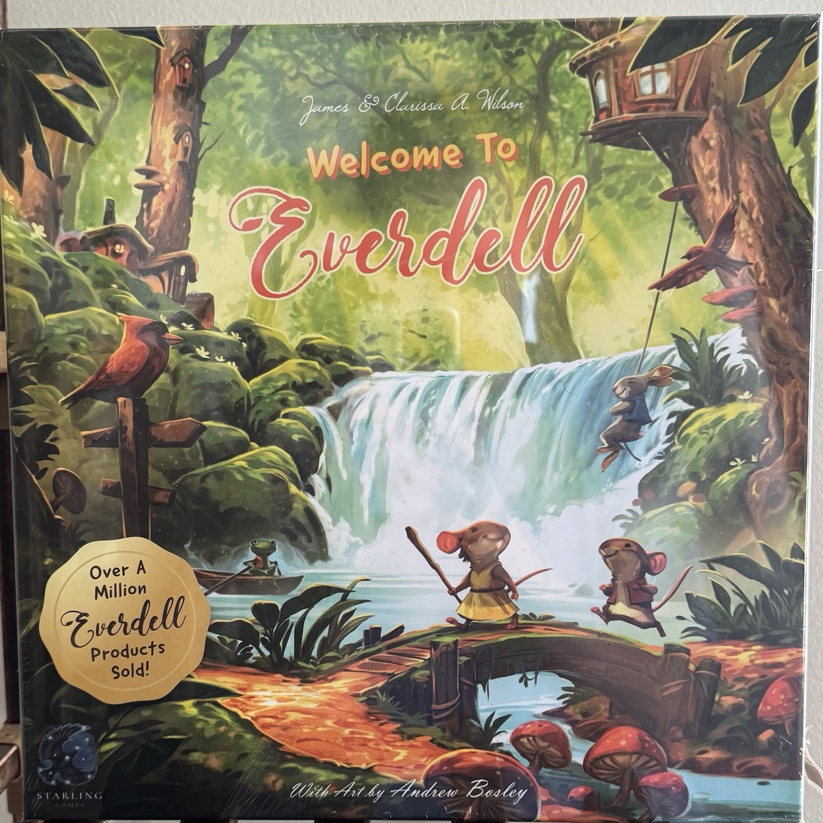 Sterling Games Welcome To Everdell My Lil\' Family Board Game Ages 6 + New Sealed