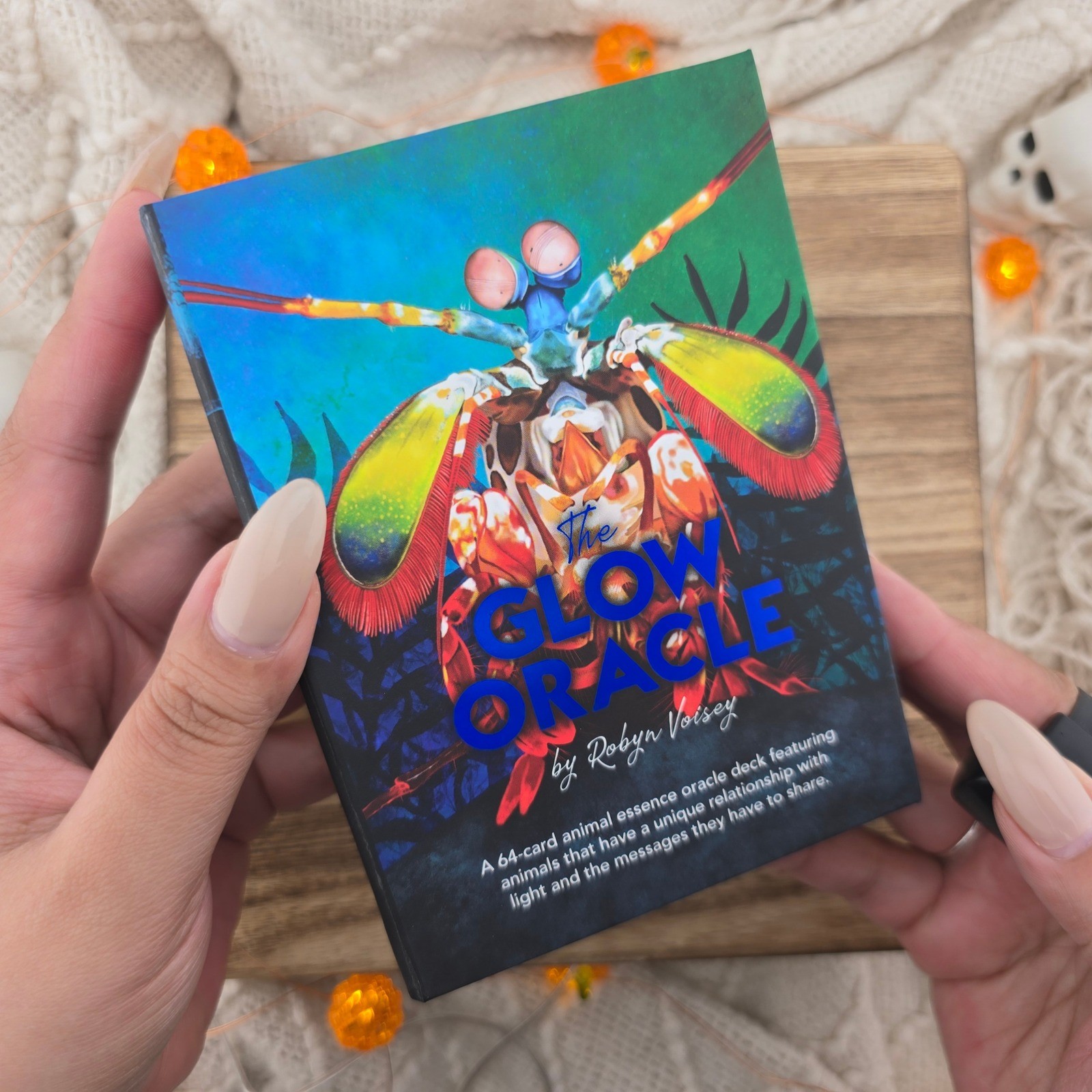 The Glow Oracle Cards 64 Card Complete Deck First Edition 2021 Robyn Voisey