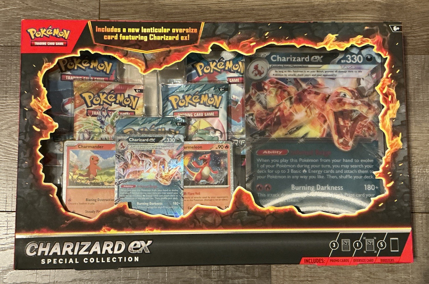 Pokemon TCG: Charizard Ex - Special Collection Box - Brand New Factory Sealed