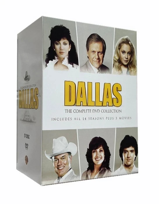 Dallas: The Complete TV Series Season 1-14+3 Movies (DVD 57-Disc Set) NEW Sealed