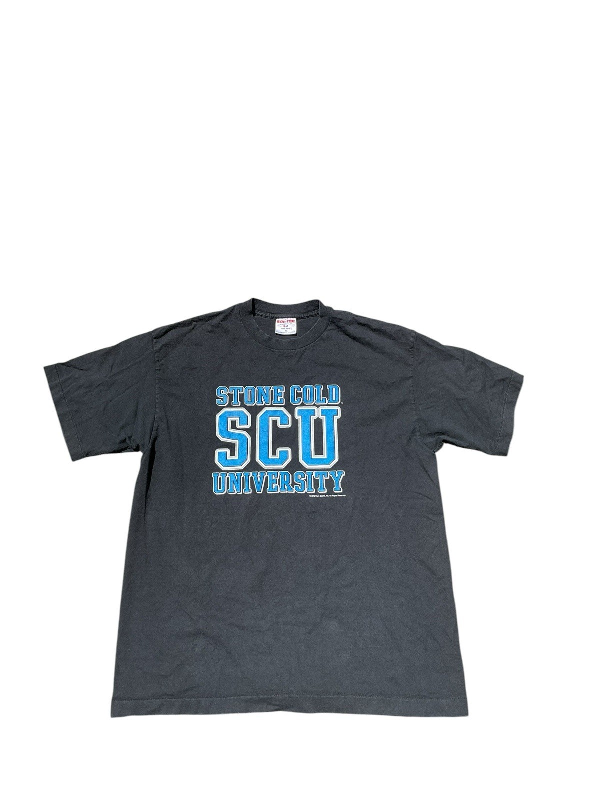Vintage 1998 STONE COLD Steve Austin Stone Cold University WWF T-Shirt Size XL Vintage 1998 STONE COLD Steve Austin Stone Cold University WWF T-Shirt Size XL