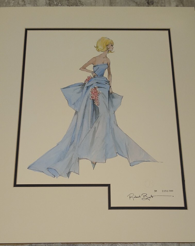Robert Best Signed Limited Edition Barbie Print Delphine