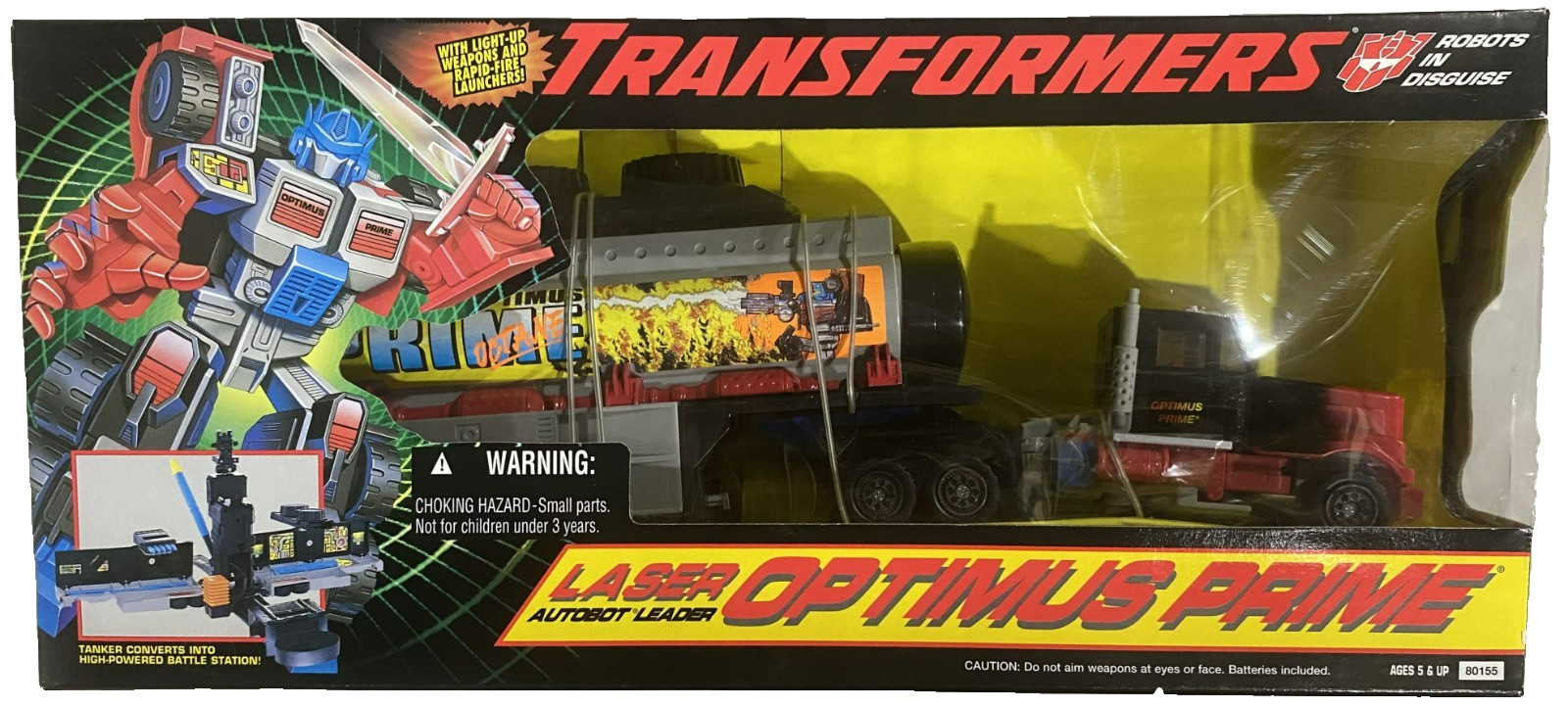 Transformers Laser Optimus Prime Generation 2 Action Figure Set NEW Vtg 1995 G2 Transformers Laser Optimus Prime Generation 2 Action Figure Set NEW Vtg 1995 G2