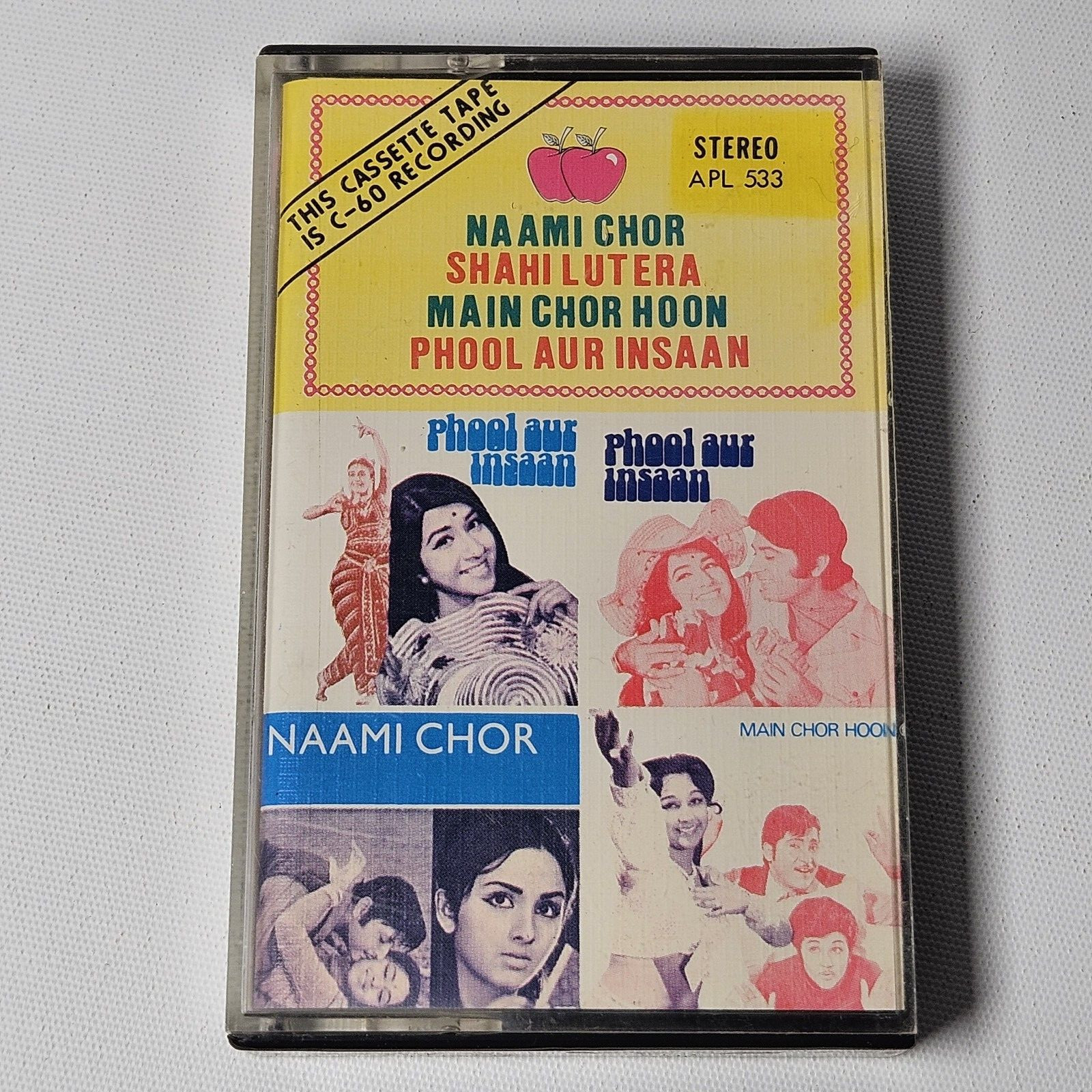 Naami Chor Shahi Lutera Main Chor Hoon Phool Aur Insaan Bollywood Cassette