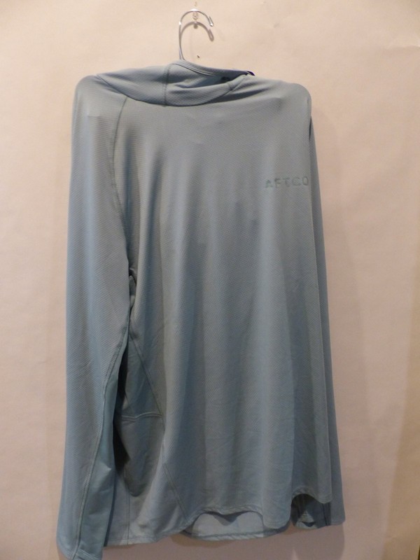 AFTCO WOMENS ADAPT PERFORMANCE HOOD SZ LARGE AQUIFER M63159 AFTCO WOMENS ADAPT PERFORMANCE HOOD SZ LARGE AQUIFER M63159