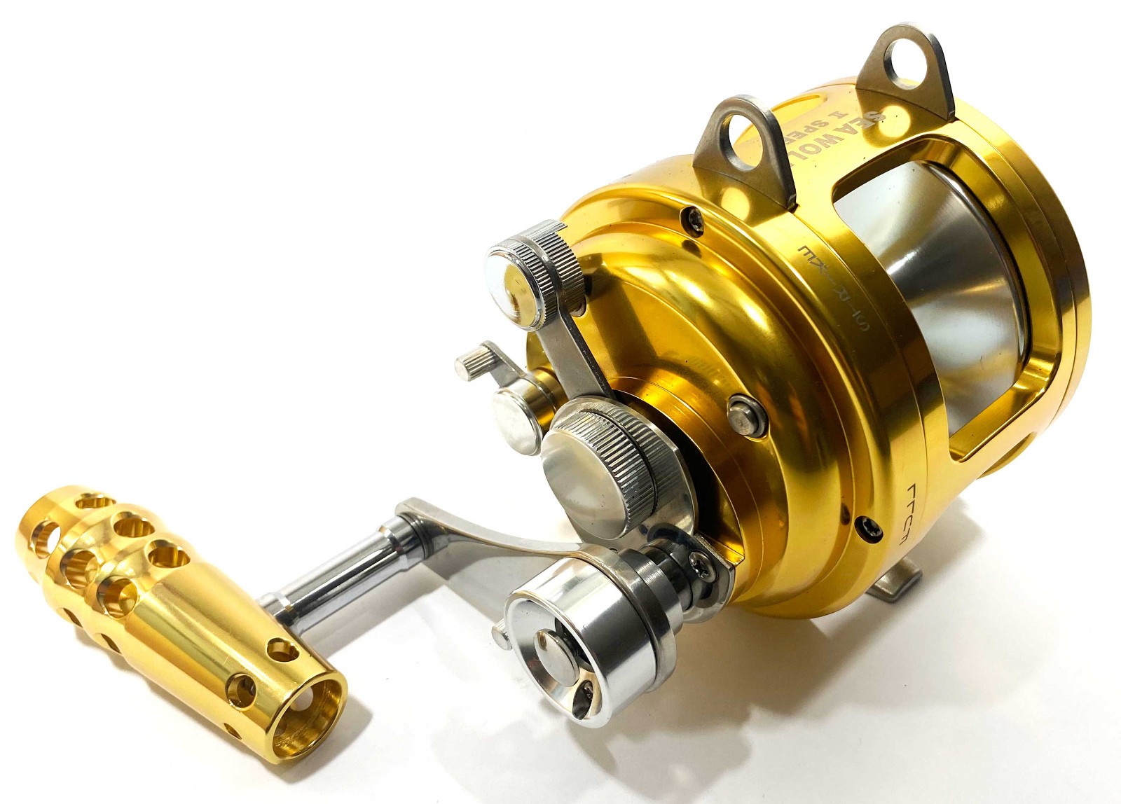 Maxel Big Game Offshore Fishing Trolling Reel Two-Speed SW20 Gold