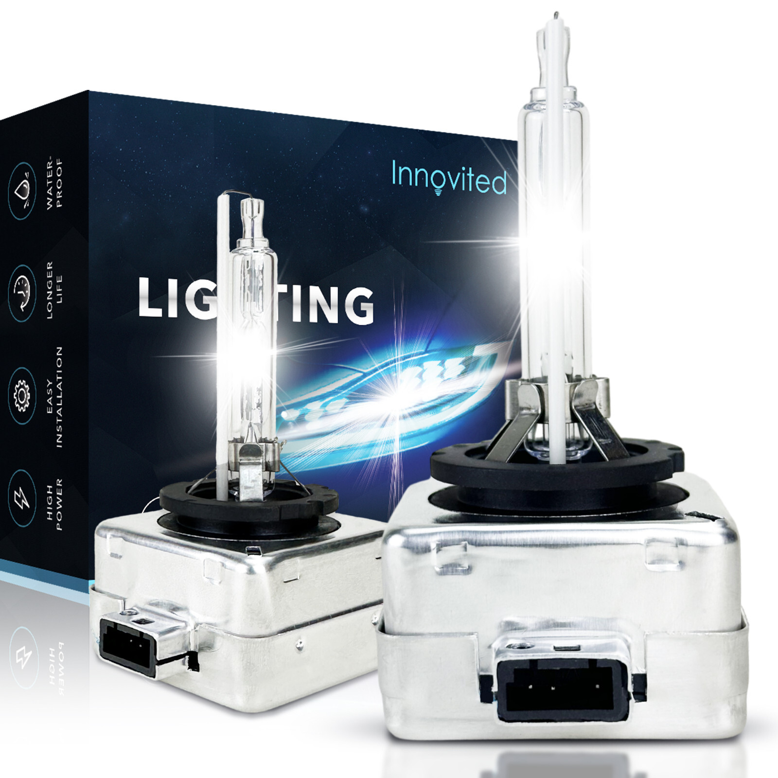 2X D1S D1R Innovited Headlight Light Replacement Bulbs 5000K 6000K 8000K 10000K 2X D1S D1R Innovited Headlight Light Replacement Bulbs 5000K 6000K 8000K 10000K