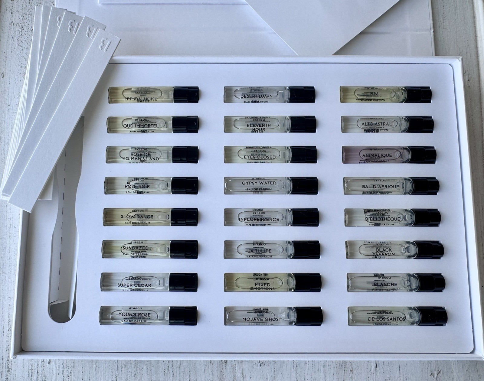 BYREDO❣️24 Perfume Grande Discovery Set-2ml Sample Library Sold Out New In Box