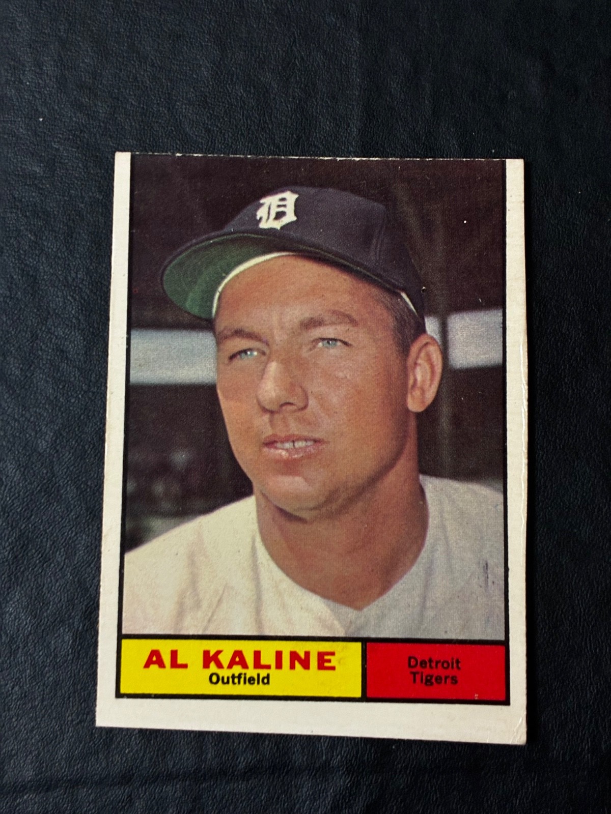 1961 Topps Al Kaline #429 - See Pics - Card Seems Miscut/Scuffed Top