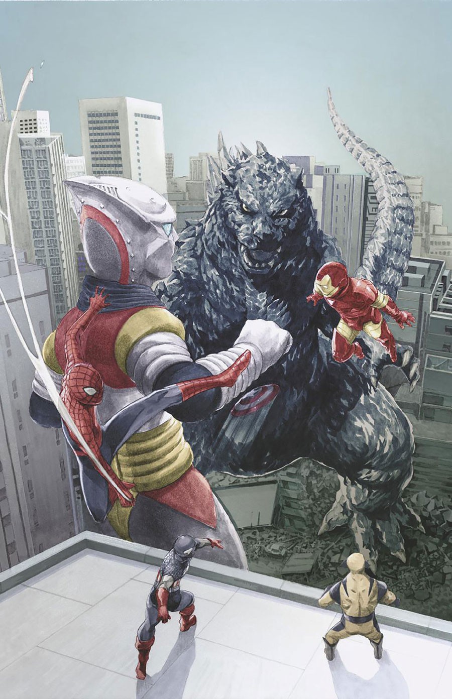 Godzilla vs Avengers #1 (One Shot) Cover I Incentive Mitsuhiro Ar - Near Mint