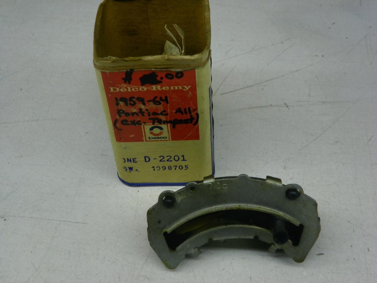 Delco Remy D-2201 1998705 Neutral Safety Switch 1959-1964 Pontiac Full-Size NOS