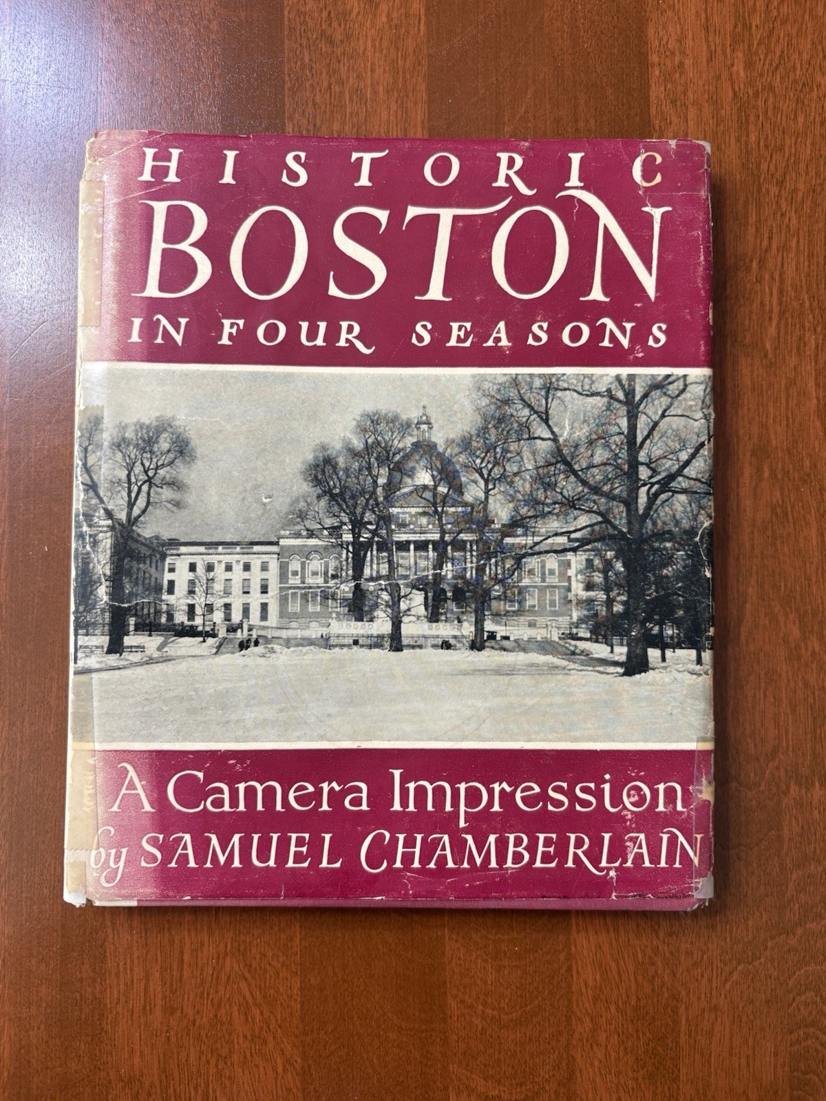 Historic Boston In Four Seasons, a photograph collection, Chamberlain,  1938