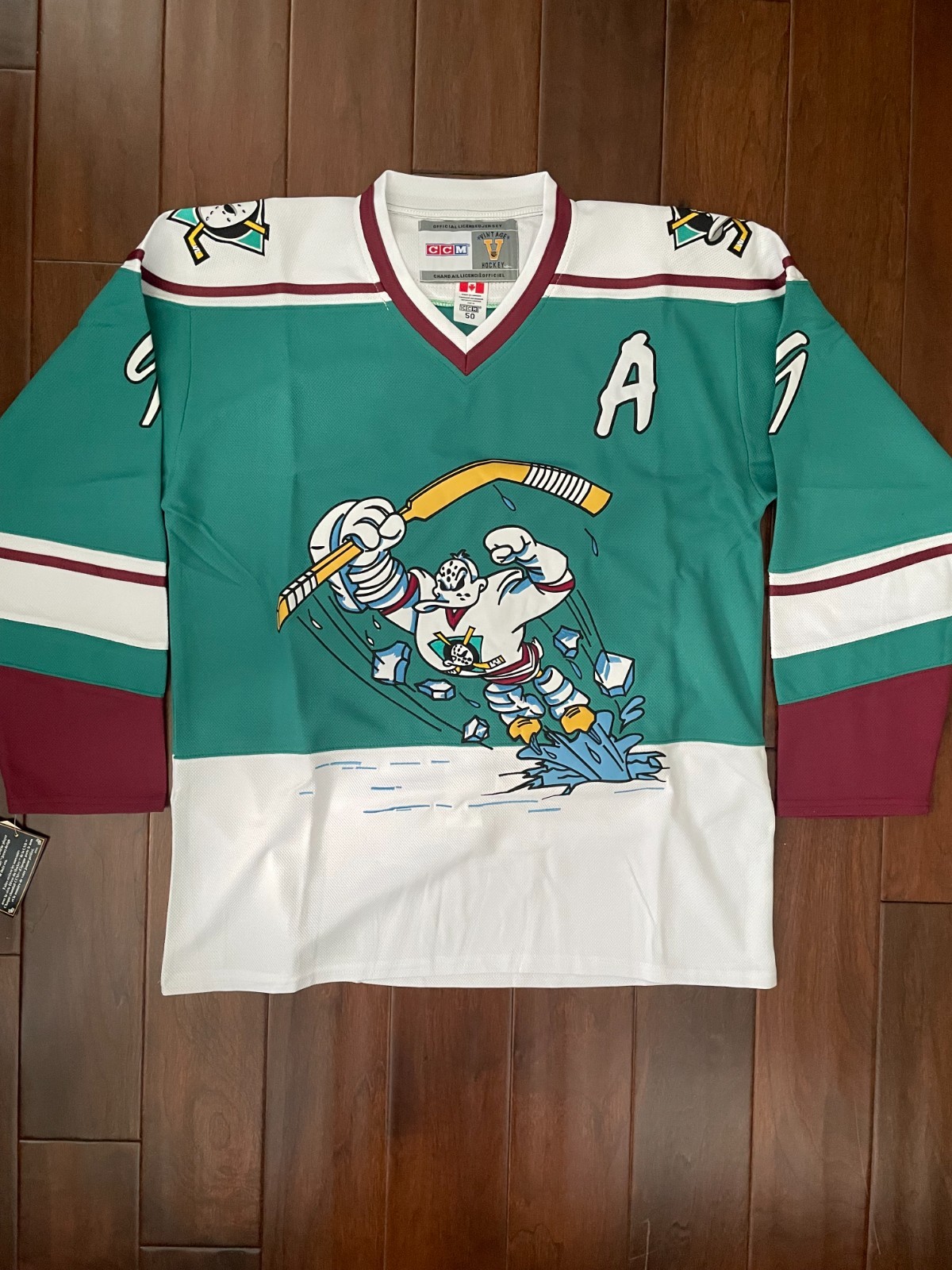 Vintage Paul Kariya Anaheim Mighty Ducks \ Vintage Paul Kariya Anaheim Mighty Ducks \