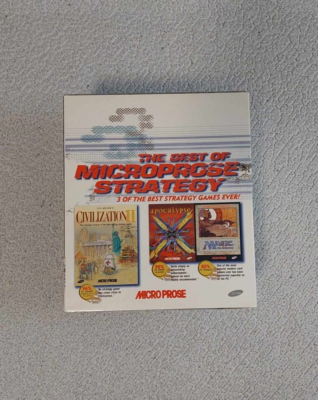 The Best of Microprose Strategy Big Box PC Game (UK) - RARE & UNCOMMON The Best of Microprose Strategy Big Box PC Game (UK) - RARE & UNCOMMON