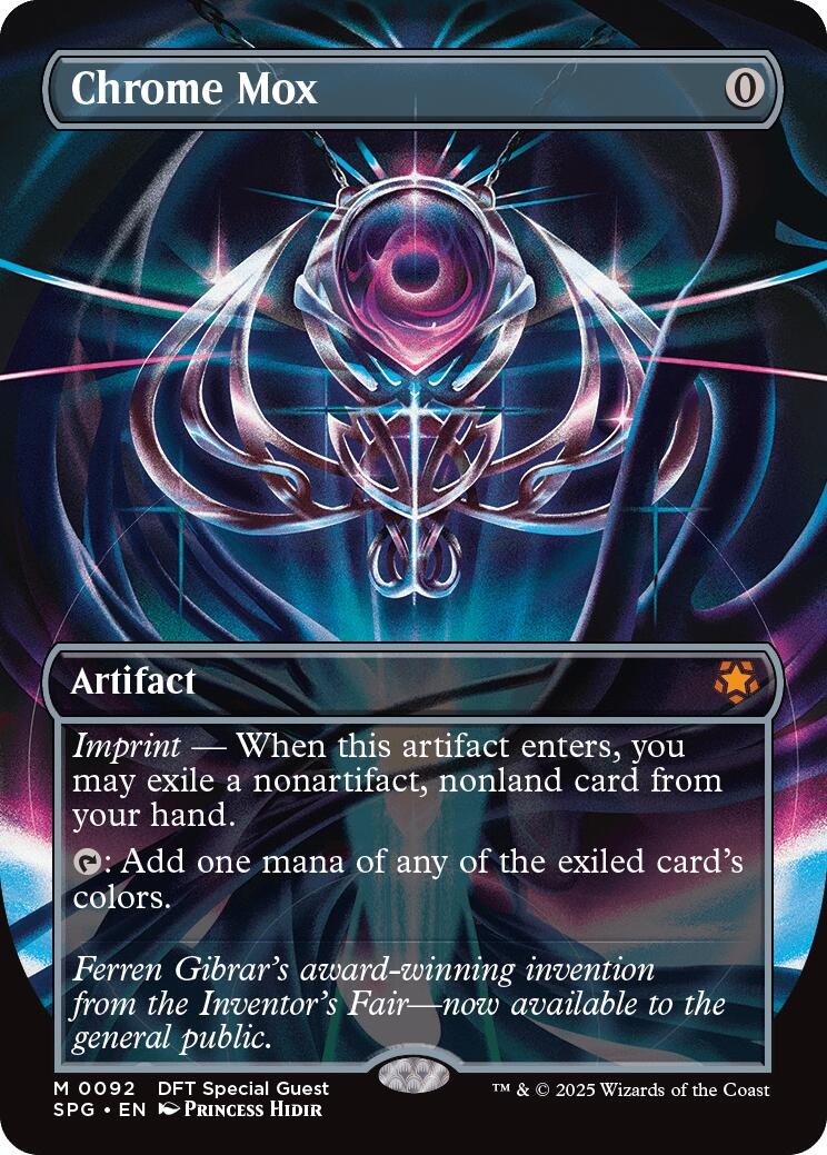 Chrome Mox (Borderless) Foil [SPG - 92]