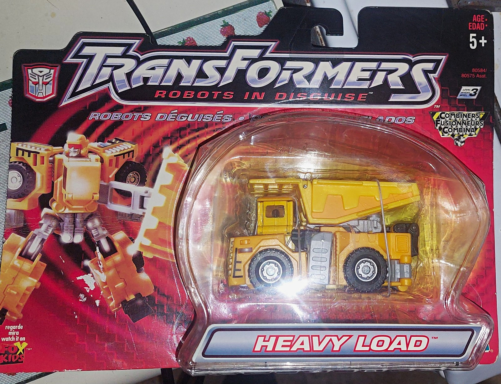 Transformers RID Heavy Load 2001 Deluxe Build Team Landfill MOC Sealed Hasbro