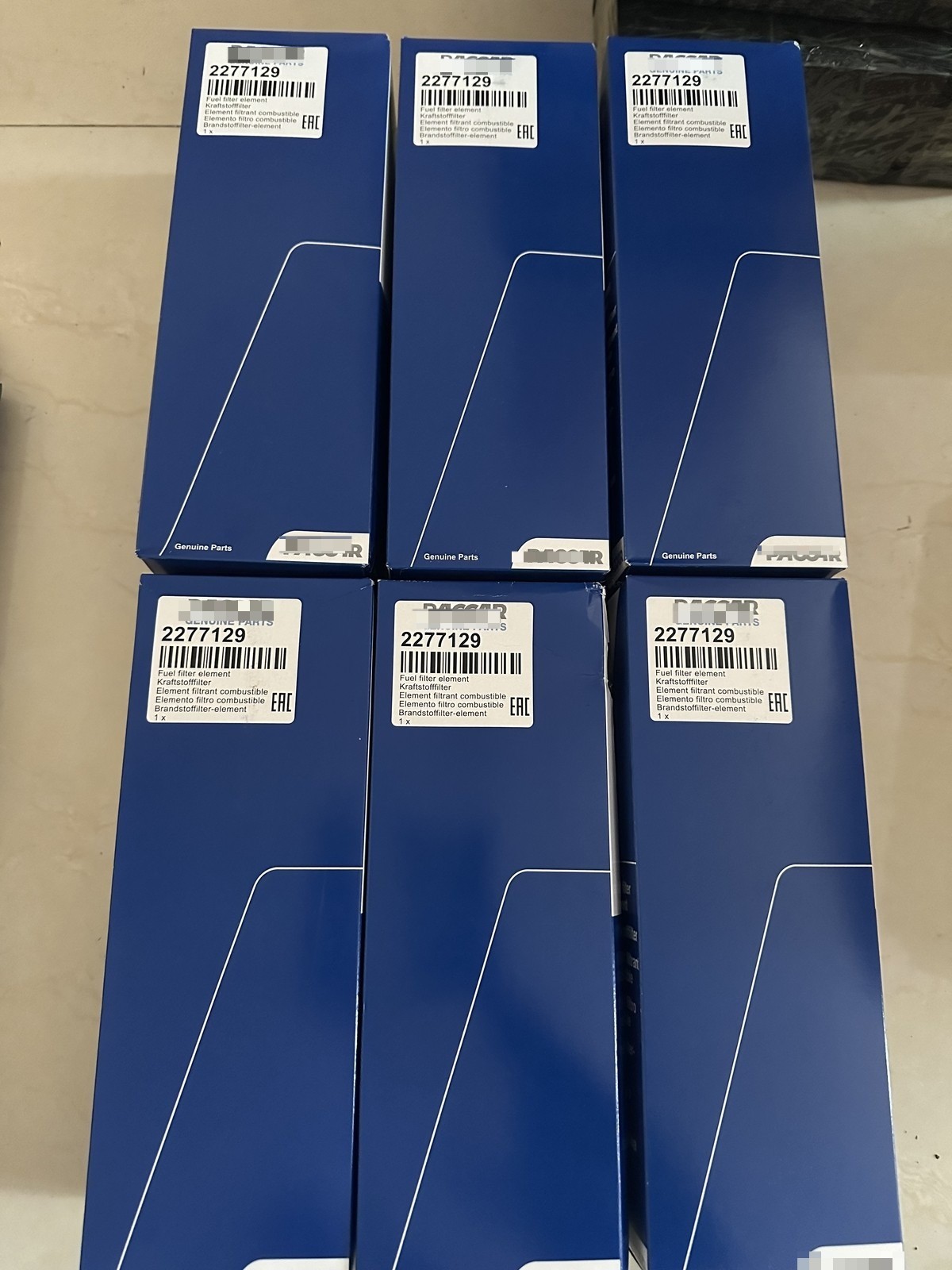 6PCS 2277129 2277129PE Fuel Filter 2133096 2133096PE for Paccar MX-13 MX13 US